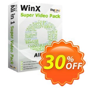 WinX Super Video Pack offering sales