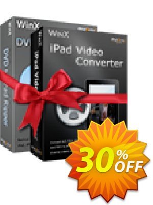 WinX iPad Converter Pack Coupon, discount WinX iPad Converter Pack staggering sales code 2022. Promotion: staggering sales code of WinX iPad Converter Pack 2022