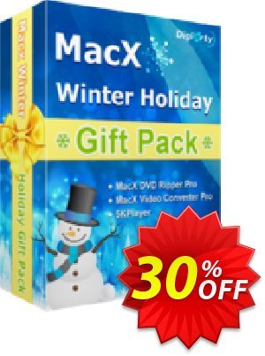 MacX Winter Holiday Gift Pack奨励 MacX Winter Holiday Gift Pack Marvelous discounts code 2021
