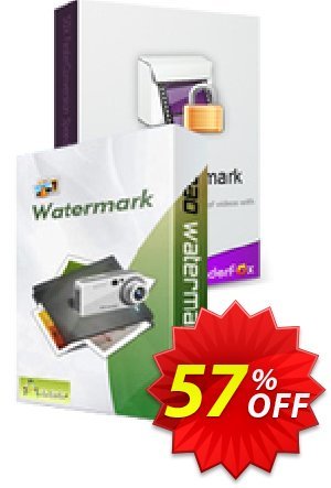 WonderFox Video Watermark + WonderFox Photo Watermark offering sales