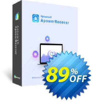 ApowerRecover 프로모션 코드 90% OFF ApowerRecover, verified 프로모션: Stunning sales code of ApowerRecover, tested & approved