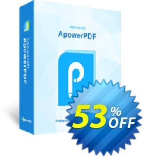 ApowerPDF Business Yearly割引コード・ApowerPDF Commercial License (Yearly Subscription) formidable promo code 2022 キャンペーン:stirring offer code of ApowerPDF Commercial License (Yearly Subscription) 2022