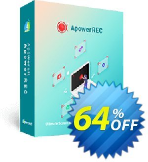 ApowerREC Business Lifetime Coupon, discount ApowerREC Commercial License (Lifetime Subscription) formidable promo code 2022. Promotion: stirring offer code of ApowerREC Commercial License (Lifetime Subscription) 2022