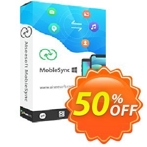 MobieSync for 3PCs Coupon discount 50% OFF MobieSync for 3PCs, verified