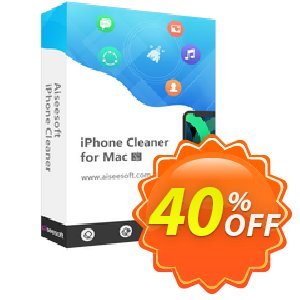 Aiseesoft iPhone Cleaner for Mac Coupon, discount Spring Contest Discount. Promotion: Super promotions code of Aiseesoft iPhone Cleaner for Mac 2023