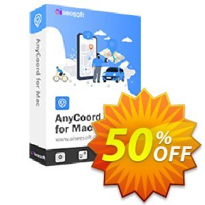 Aiseesoft AnyCoord for Mac - 1 Year Coupon, discount Aiseesoft AnyCoord for Mac - 1 Year Amazing discount code 2023. Promotion: Amazing discount code of Aiseesoft AnyCoord for Mac - 1 Year 2023