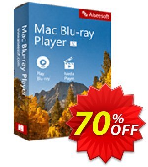 Aiseesoft Mac Blu-ray Player 優惠券，折扣碼 50% Aiseesoft，促銷代碼: 50% Off for All Products of Aiseesoft