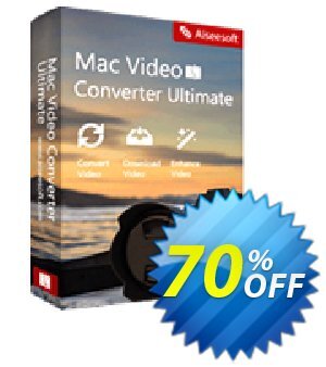 Aiseesoft Mac Video Converter Ultimate Lifetime Coupon, discount 50% Aiseesoft. Promotion: 50% Off for All Products of Aiseesoft