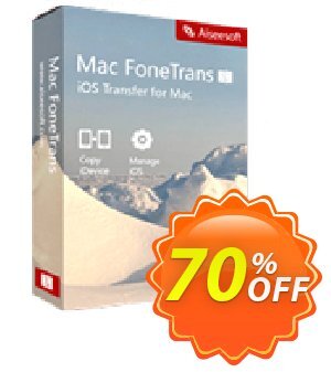 Mac FoneTrans 프로모션  40% Aiseesoft