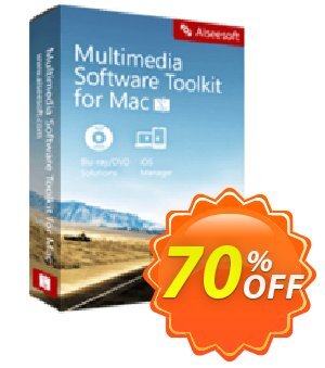 Aiseesoft Mac Multimedia Software Toolkit Coupon, discount . Promotion: 