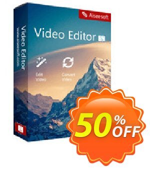 Aiseesoft Video Editor for Mac Gutschein rabatt 40% Aiseesoft Aktion: 40% Aiseesoft Coupon code