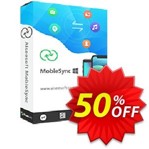 MobieSync Coupon discount 50% OFF MobieSync, verified