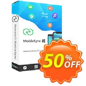 MobieSync Coupon discount 50% OFF MobieSync, verified