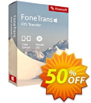 FoneTrans Commercial License Gutschein rabatt 40% Aiseesoft Aktion: 40% Aiseesoft Coupon code