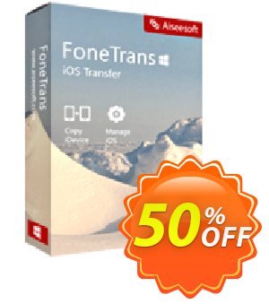 Mac FoneTrans Commercial License 優惠券，折扣碼 40% Aiseesoft，促銷代碼: 40% Aiseesoft Coupon code