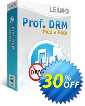 Leawo Prof. DRM Media Pack For Mac 프로모션 코드 Leawo coupon (18764) 프로모션: Leawo discount