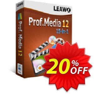 Leawo Prof. Media 12 for Mac Coupon, discount Leawo back-to-school discount for affiliate. Promotion: Stirring promotions code of Leawo Prof. Media 12 for Mac 2024