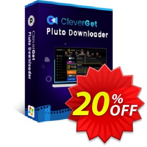 CleverGet pluto downloader 優惠券，折扣碼 CleverGet PTD Staggering discount code 2024，促銷代碼: Staggering discount code of CleverGet PTD 2024