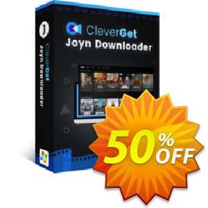 CleverGet Joyn Downloader割引コード・20% OFF CleverGet Joyn Downloader, verified キャンペーン:Big offer code of CleverGet Joyn Downloader, tested & approved