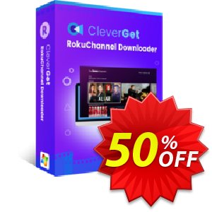 CleverGet Roku Channel Downloader 優惠券，折扣碼 CleverGet RCD Stirring offer code 2024，促銷代碼: Stirring offer code of CleverGet RCD 2024