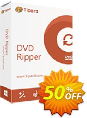 Tipard DVD Ripper Lifetime Coupon, discount Tipard DVD Ripper staggering offer code 2024. Promotion: 50OFF Tipard