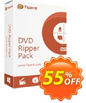 Tipard DVD Ripper Pack (1 year) Coupon, discount 55% OFF Tipard DVD Ripper Pack (1 year), verified. Promotion: Formidable discount code of Tipard DVD Ripper Pack (1 year), tested & approved