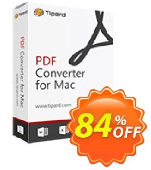 Tipard PDF Converter for Mac Coupon, discount Tipard PDF Converter for Mac stirring offer code 2023. Promotion: 50OFF Tipard