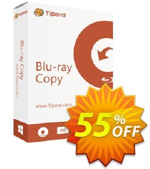 Tipard Blu-ray Copy Coupon discount 55% OFF Tipard Blu-ray Copy (1 year), verified