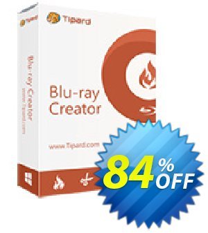 Tipard Blu-ray Creator discount coupon 50OFF Tipard - 50OFF Tipard