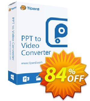 Tipard PPT to Video Converter offering sales
