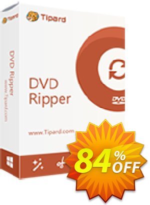 Tipard DVD Ripper (1 Year)割引コード・84% OFF Tipard DVD Ripper (1 Year), verified キャンペーン:Formidable discount code of Tipard DVD Ripper (1 Year), tested & approved