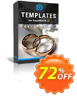 SmartSHOW 3D: 3D Wedding Album TemplatesDiskont 72% OFF SmartSHOW 3D: 3D Wedding Album Templates, verified