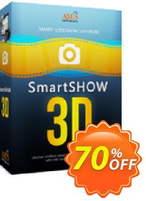 SmartSHOW 3D Standard promotions 70% OFF SmartSHOW 3D Standard, verified. Promotion: Staggering discount code of SmartSHOW 3D Standard, tested & approved