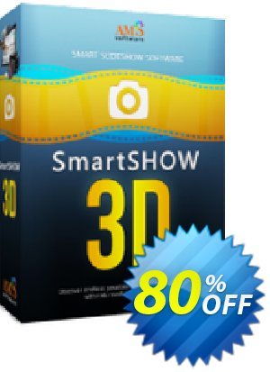 SmartSHOW 3D Gold Coupon discount 70% OFF SmartSHOW 3D Gold, verified