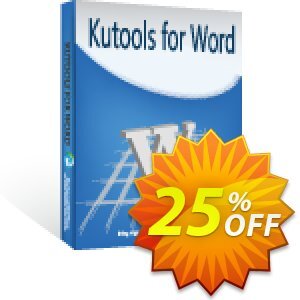 Kutools for Word 優惠券，折扣碼 30% OFF Kutools for Word, verified，促銷代碼: Wonderful deals code of Kutools for Word, tested & approved