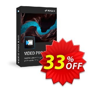 MAGIX Video Pro X 365 Coupon discount 55% OFF MAGIX Video Pro X 365, verified