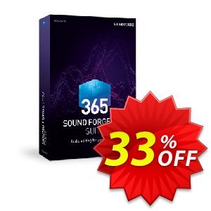 MAGIX SOUND FORGE Pro Suite 365 優惠券，折扣碼 20% OFF MAGIX SOUND FORGE Pro Suite 365, verified，促銷代碼: Special promo code of MAGIX SOUND FORGE Pro Suite 365, tested & approved