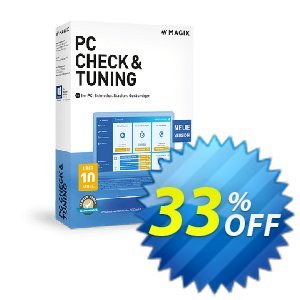 MAGIX PC Check & Tuning Coupon, discount 20% OFF MAGIX PC Check & Tuning, verified. Promotion: Special promo code of MAGIX PC Check & Tuning, tested & approved