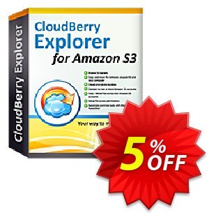 CloudBerry Explorer (annual maintenance) скидка по купону Coupon code CloudBerry Explorer - annual maintenance Акция: CloudBerry Explorer - annual maintenance offer from BitRecover