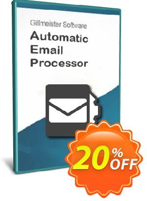 Automatic Email Processor 2 (Upgrade from v1 to v2 Ultimate Edition)割引コード・Coupon code Automatic Email Processor 2 (Upgrade from v1 to v2 Ultimate Edition) キャンペーン:Automatic Email Processor 2 (Upgrade from v1 to v2 Ultimate Edition) offer from Gillmeister Software