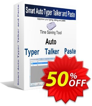 Smart Auto Typer Talker and Paste Gutschein rabatt Coupon code Smart Auto Typer Talker and Paste Aktion: Smart Auto Typer Talker and Paste Exclusive offer 