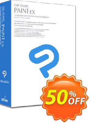 Clip Studio Paint EX (1 year plan) Coupon discount 50% OFF Clip Studio Paint EX (1 year plan), verified