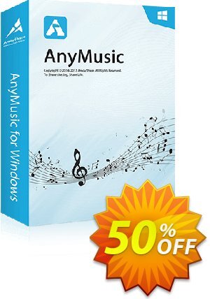 AnyMusic Monthly割引コード・Coupon code AnyMusic Win Monthly キャンペーン:AnyMusic Win Monthly offer from Amoyshare