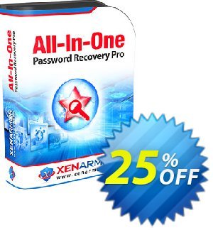 XenArmor All-In-One Password Recovery Pro Enterprise Edition discount coupon Coupon code XenArmor All-In-One Password Recovery Pro Enterprise Edition - XenArmor All-In-One Password Recovery Pro Enterprise Edition offer from XenArmor Security Solutions Pvt Ltd