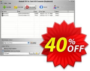 Aostsoft TIFF to Text OCR Converter Coupon, discount Aostsoft TIFF to Text OCR Converter Imposing promo code 2022. Promotion: Imposing promo code of Aostsoft TIFF to Text OCR Converter 2022