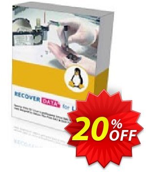 Get Recover Data for Linux (Linux OS) - Corporate License 20% OFF coupon code