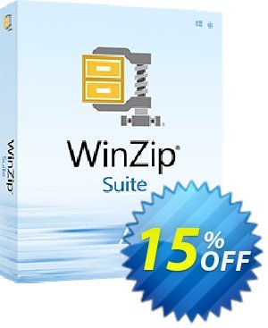 WinZip Standard Suite 優惠券，折扣碼 15% OFF WinZip Standard Suite, verified，促銷代碼: Awesome deals code of WinZip Standard Suite, tested & approved