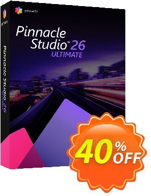 Pinnacle Studio 25 Ultimate discount coupon 40% OFF Pinnacle Studio 25 Ultimate, verified - Awesome deals code of Pinnacle Studio 25 Ultimate, tested & approved