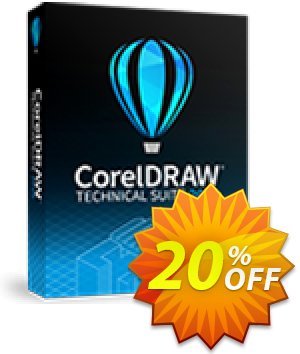 CorelDRAW Technical Suite 2020 優惠券，折扣碼 20% OFF CorelDRAW Technical Suite 2020, verified，促銷代碼: Awesome deals code of CorelDRAW Technical Suite 2020, tested & approved