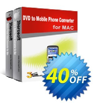 3herosoft DVD to Mobile Phone Suite for Mac Coupon, discount 3herosoft DVD to Mobile Phone Suite for Mac Awful discount code 2023. Promotion: Awful discount code of 3herosoft DVD to Mobile Phone Suite for Mac 2023